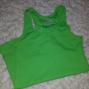 Size small lime green workout tank